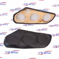 Подиумы Toyota Camry (4-х компонентные, 20х20х16х РУПОРНЫЙ ТВИТЕР), (выпуск  2011-16 г.г.), на обивке срезается подстаканник