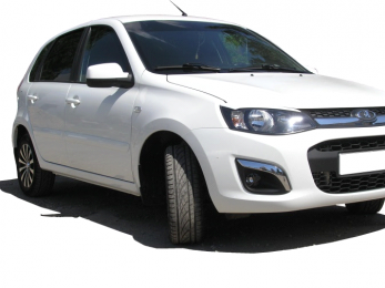 Реснички на фары узкие Lada Kalina-2