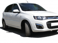 Реснички на фары узкие Lada Kalina-2
