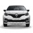 Защита переднего бампера двойная с пластинами Ø63/63мм (НПС) RENAULT Kaptur 2016- (RKA220202)