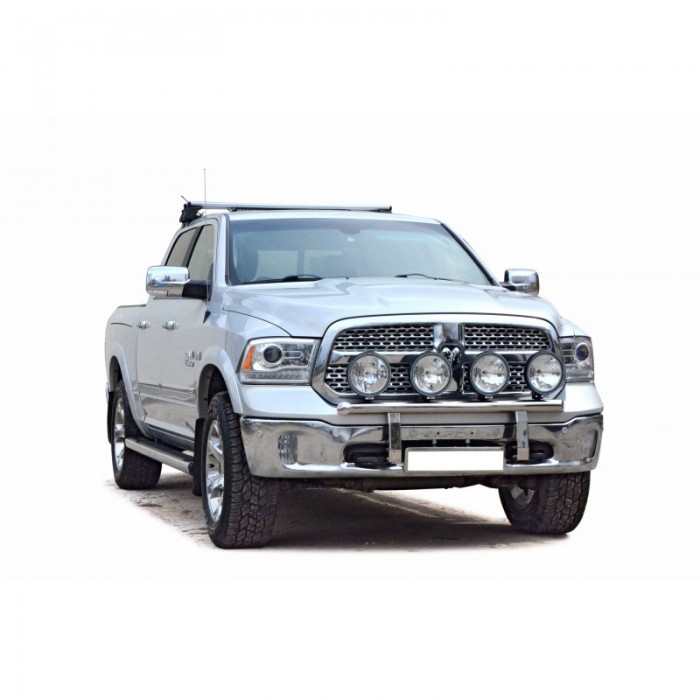Передок с кронштейнами под доп. фары (d63.5) Dodge RAM IV (DS/DJ) (арт. 1942 K)