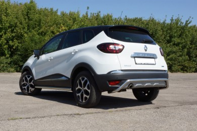 Защита заднего бампера Ø51мм "Волна" (НПС) RENAULT Kaptur 2016- (RKA220101)