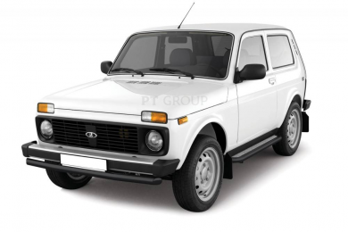 Защита переднего бампера одинарная Ø63мм (ППК) LADA "4х4 2121"/ 2131 1995-