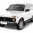 Защита переднего бампера одинарная Ø63мм (ППК) LADA "4х4 2121"/ 2131 1995-