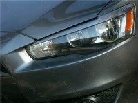 Накладки на фары "реснички" Mitsubishi Lancer X