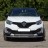 Защита переднего бампера двойная Ø63/63мм (НПС) RENAULT Kaptur 2016- (RKA220201)