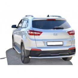 Защита ЗАДНЕГО БАМПЕРА «Труба» (d63,5) Hyundai CRETA (арт. 2046 К)