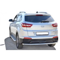 Защита ЗАДНЕГО БАМПЕРА «Труба» (d63,5) Hyundai CRETA (арт. 2046 К)