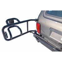 Бампер задний силовой с Кронштейном запасного колеса URBAN 4x4 (арт.3314)