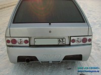 Бампер стеклопластиковый задний "AVR" ВАЗ 2108, 2109 