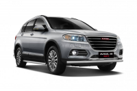 Защита порогов прямая Ø63мм (НПС) HAVAL H6 2014- (17010202)