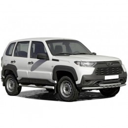 Защита переда «Труба двойная» (d51/d51) NIVA Travel (арт. 3134)