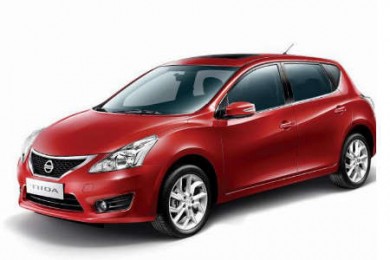 Коврики EVA на NISSAN TIIDA II (C13) левый руль 2015 -