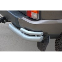 Защита заднего бампера «Уголки двойные ЛЮКС», Urban 4x4 (арт. 3311)