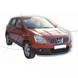 Защита ПЕРЕДА «Труба» d51 NISSAN Qashqai НЕРЖ. арт 0672 Н