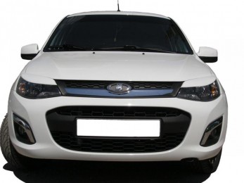 Реснички на фары широкие Lada Kalina-2