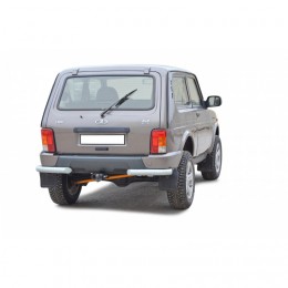 Защита заднего бампера «Уголки ЛЮКС» Urban 4x4 (арт.3312)