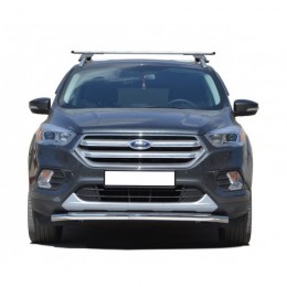 Защита ПЕРЕДА «Труба» нерж. (d63,5) Ford KUGA (арт. 1955 H)