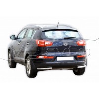 Защита ЗАДНЕГО БАМПЕРА «Уголки» (d.51) KIA SPORTAGE (арт. 1606 К)