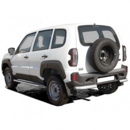Защита заднего бампера «Уголки Люкс» (d63.5) NIVA Travel (арт. 3141)