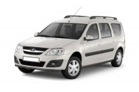 Защита переднего бампера одинарная Ø51мм (ППК) LADA Largus 2012-20