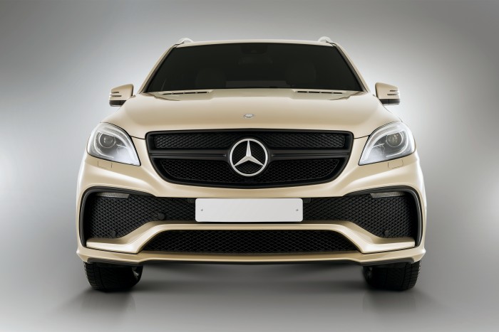 Бампер передний Mercedes ML 350 (W166) 2011-2015 г.в.