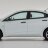 Накладка на порог Hyundai Solaris
