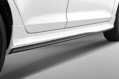 Накладки на пороги "QUANT" Hyundai Solaris 2