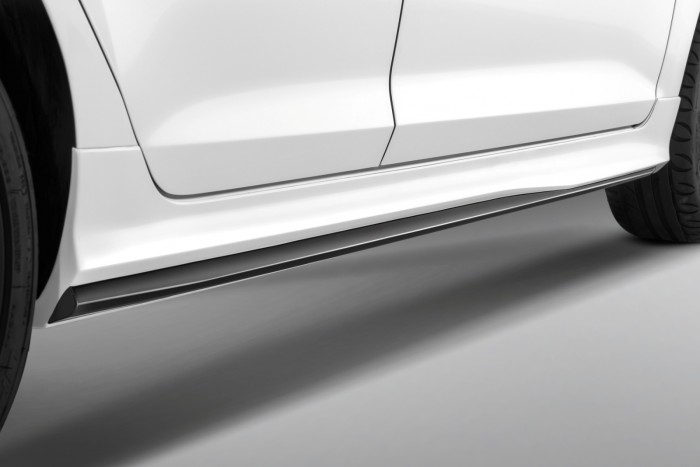 Накладки на пороги "QUANT" Hyundai Solaris 2