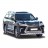 Защита ПЕРЕДА «Труба двойная» (d.63,5) Lexus LX 450d (арт. 1901 К)