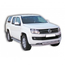 Защита ПЕРЕДА «Труба двойная» d63,5 VOLKSWAGEN Amarok ОКРАШ.