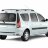 Накладка на задний бампер (ABS) LADA Largus 2012- (LLA111301)