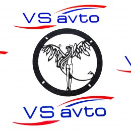 Грили для динамиков VS-AVTO Девушка с крыльями 2
