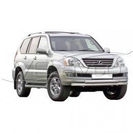 Защита переда «Труба двойная» d63,5 LEXUS GX 470 ОКРАШ арт 1608 К