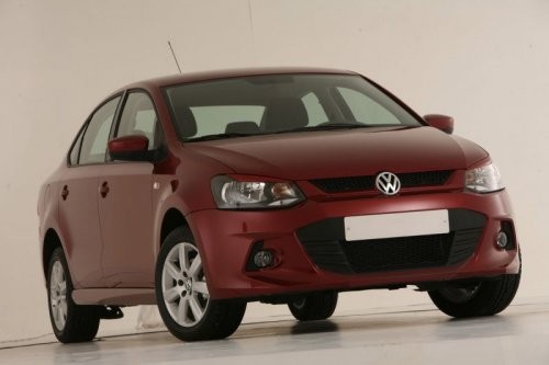 Бампер передний VW Polo Sedan обвес