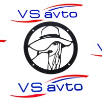 Грили для динамиков VS-AVTO Девушка в шляпе