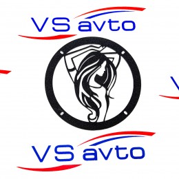 Грили для динамиков VS-AVTO Девушка с волосами 2