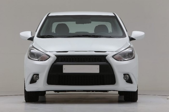 Передний бампер Hyundai Solaris-2 
