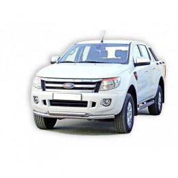 Защита ПЕРЕДА «Труба двойная» (d63,5) Ford RANGER (арт. 1814 K)