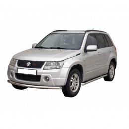 Защита ПОРОГОВ «Труба» нерж. (d63,5) SUZUKI Grand Vitara (арт. 0684 Н)