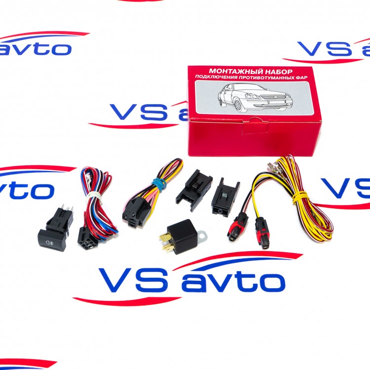 Комплект для Установки Противотуманных Фар Птф LED 30W для Лада Гранта Фл LADA GRANTA FL