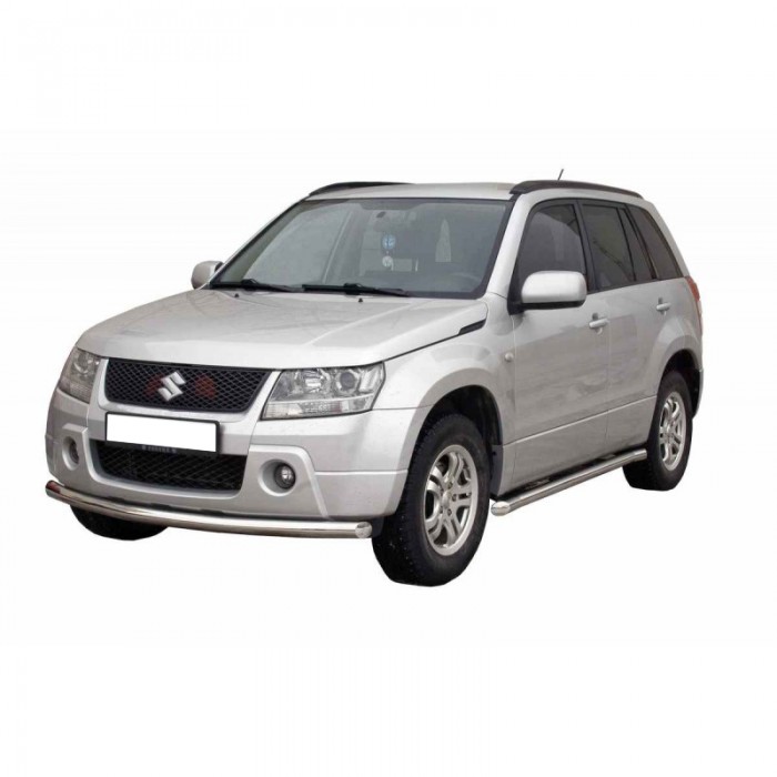 Защита ПОРОГОВ «Труба» (d63,5) SUZUKI Grand Vitara (арт. 0684 К)