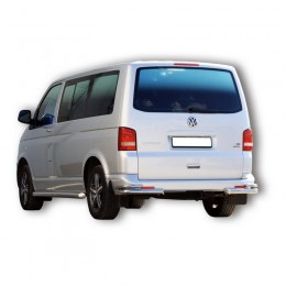 Защита ПОРОГОВ«Труба» d63,5 VOLKSWAGEN Transporter T5 ОКРАШ.