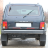 Накладка на дверь задка для а/м LADA NIVA LEGEND (LADA 4x4) 8220-02