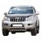 ПЕРЕДОК с защитой двигателя «Низкий» нерж. (d63.5) TOYOTA Land Cruiser Prado 120 (арт. 0621 Н)