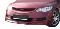 Юбка переднего бампера Honda Civic 4D MUGEN Style (2009 г. выпуска) 