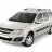 Защита порогов с алюм. площадкой Ø51мм (НПС) LADA Largus 2012- (LLA220302)