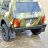 Бампер задний силовой Нива 21214 и Lada Urban 4x4 (арт. 0384)