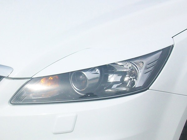 Реснички на фары Ford Focus 2 вариант №2 широкие 