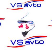 Двухгнёздное зарядное устройство "Штат" USB 2.0 2х2 3А/5V/15W (крокодилы) Гранта, Приора
